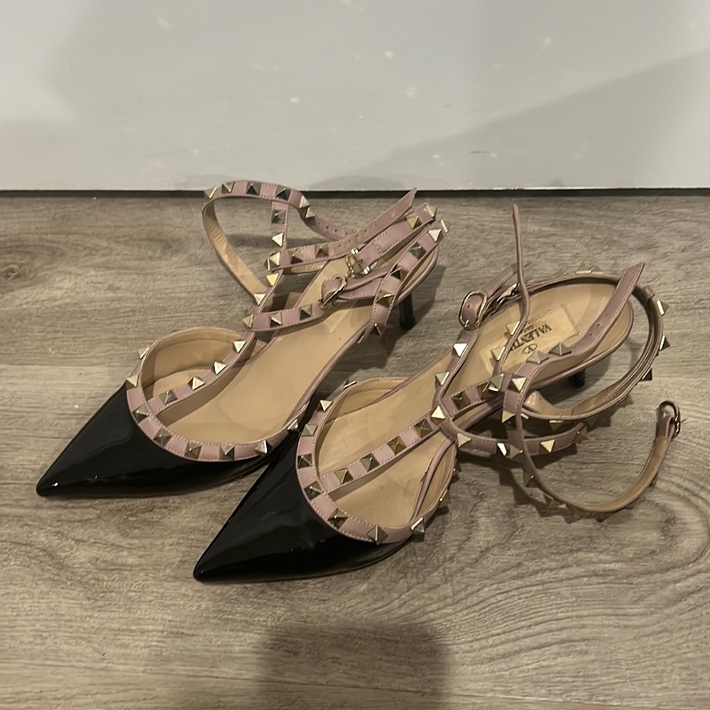 Valentino rock stud caged pump 65 mm